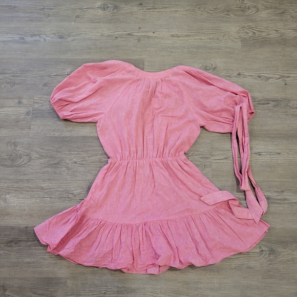 Willa Story Linen Midi Dress Size Small - Picture 5 of 16